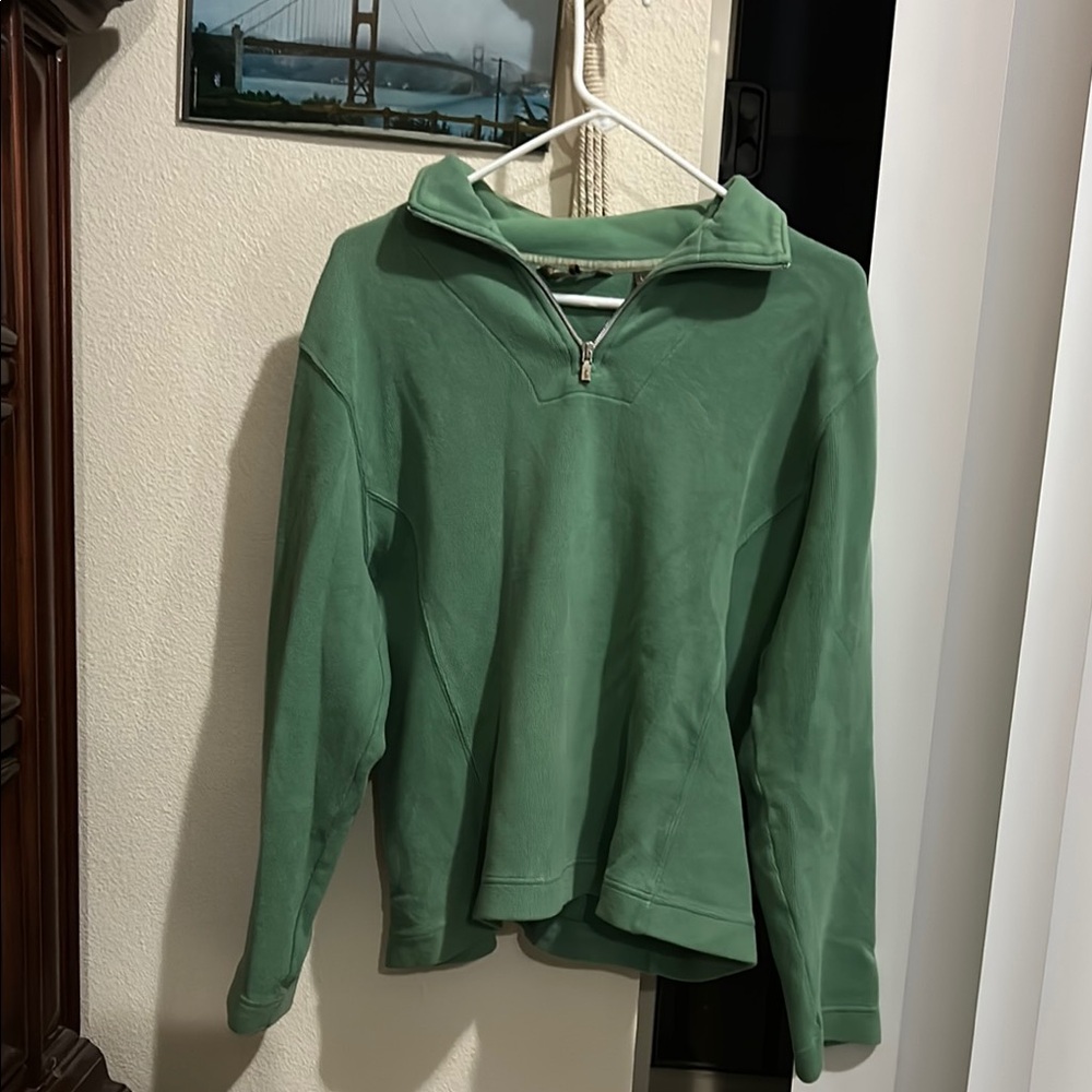 Tommy Bahama Green Cowl Neck Sweater